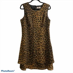 Vintage Caren Desiree Company Leopard Dress